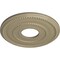Ekena Millwork Valeriano Ceiling Medallion (Fits Canopies up to 6 1/4"), 12 1/8"OD x 3 5/8"ID x 3/4"P, Gobi Desert CM12VAGDF - alternate 2